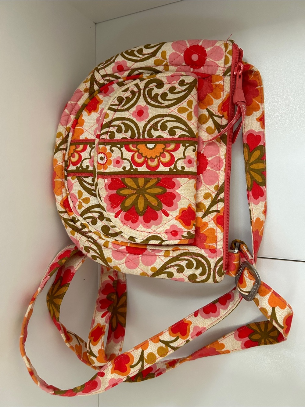 Vera Bradley Floral Tote, Crossbody, and Coin Purse - Picture 2 of 5